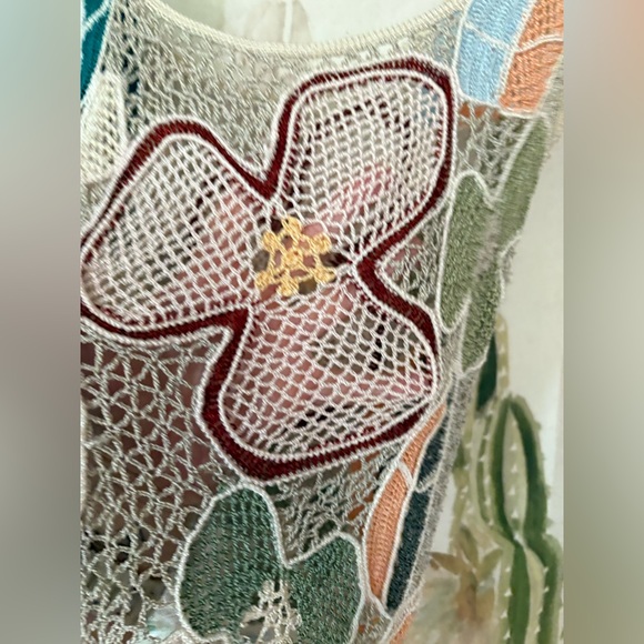 Vintage Crotched Floral Tank Top 🌵 - Picture 8 of 14